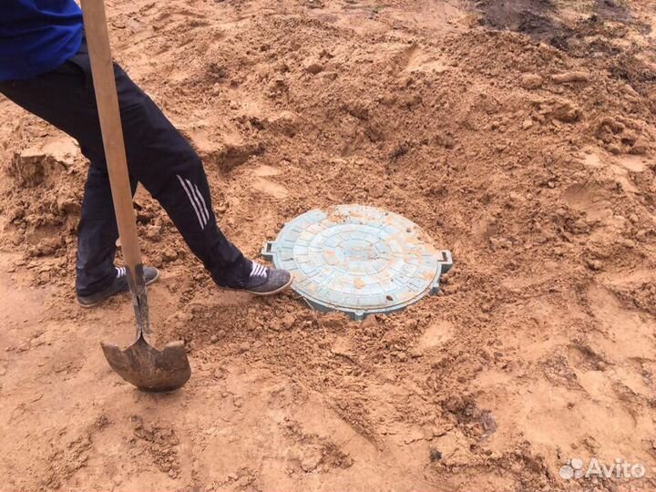 Септик без откачки с переливом