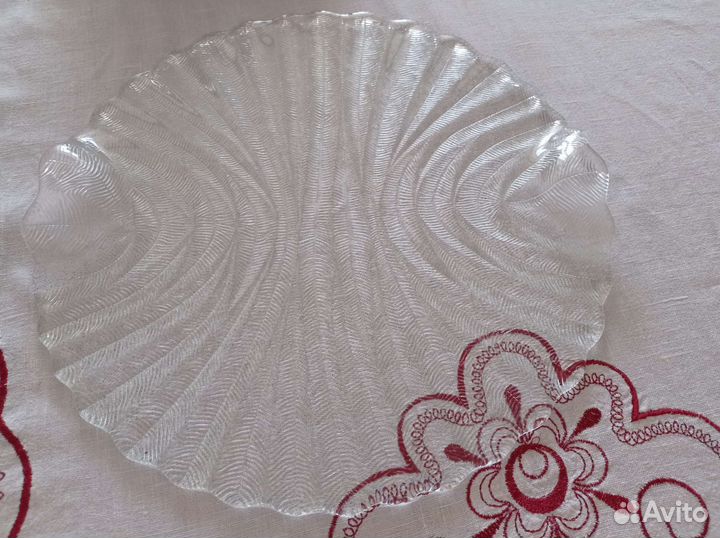 Поднос стекло, винтаж