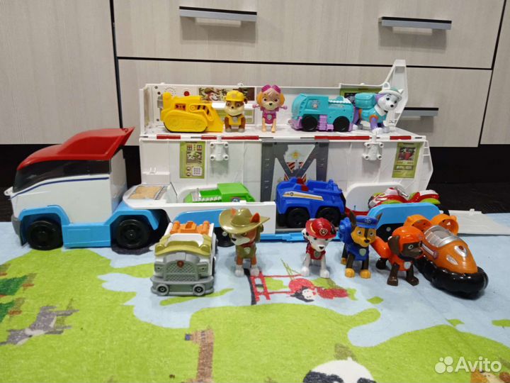 Игрушки щенячий патруль