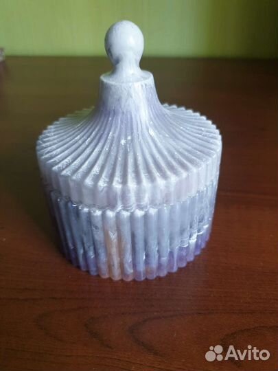 Шкатулка для украшений из эпоксидной смолы