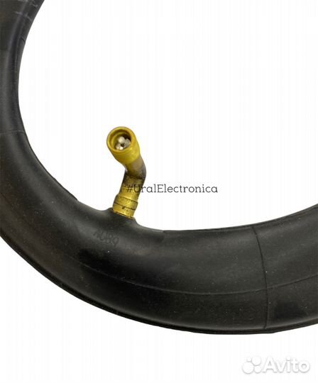 Камера 8 1/2х2 загнутый ниппель для самокатов