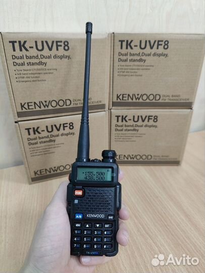 Рация Kenwood TK-UVF8 Dual Band 8 Ватт Type-C