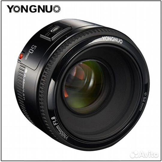 Новый объектив Canon Yongnuo YN50mm F1.8 EF