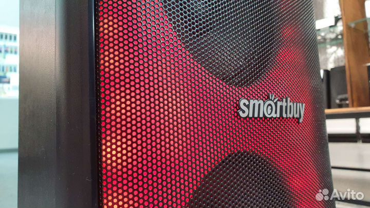 Большая мощная блютуз колонка 60w 2 микрофона