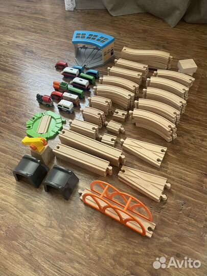 Деревянная железная дорога IKEA