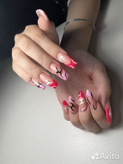 Маникюр, Наращивание ногтей