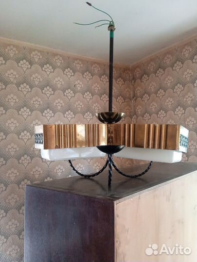 Люстра потолочная подвесная бу