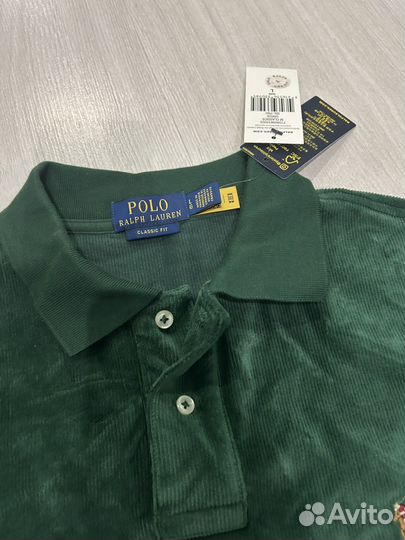 Поло вельветовое Polo Ralph Lauren