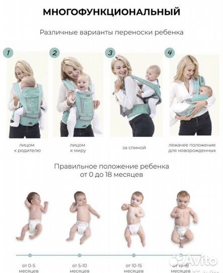 Рюкзак переноска кенгуру