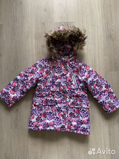 Куртка зимняя для девочки 110
