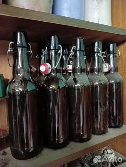 Бутылки пивные