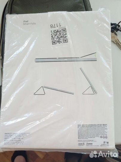 Apple iPad 12.9 (2020-2023) smart folio чехол