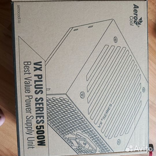 Блок питания aerocool vx plus 500w