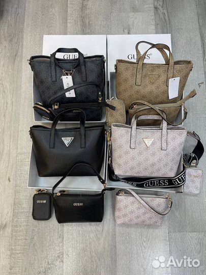 Сумка женская guess 3в1