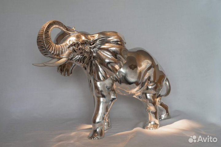 Статуэтка посеребренная Слон Италия