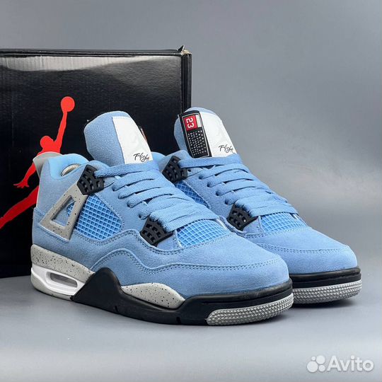 Кроссовки nike air jordan 4 с мехом