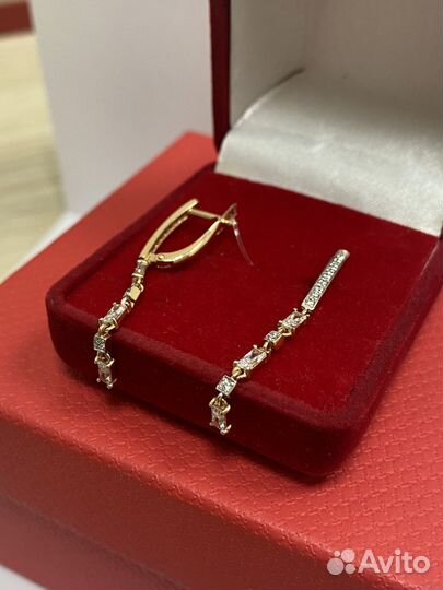 Золотые серьги проба 585 Арт.005309340123