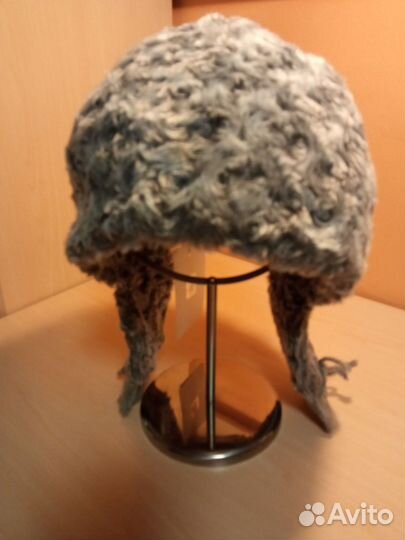 Шапка-ушанка и шарф-снуд женские