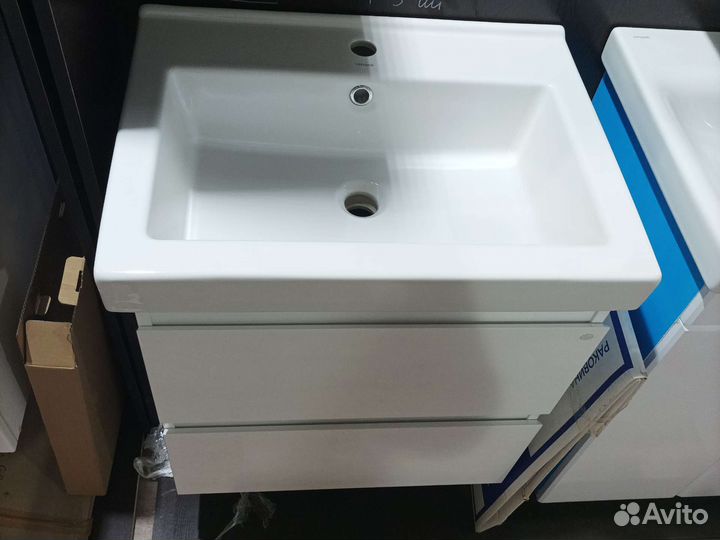 Тумба для ванной подвесная краска 60 см