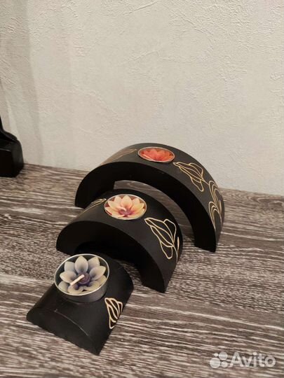 Подсвечник дерево Тайланд