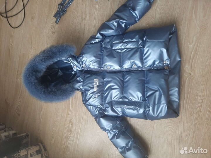 Зимний костюм для девочки 110