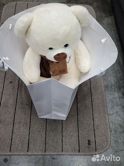 Плюшевый медведь новый