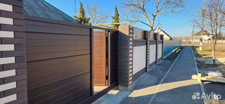 Секция заборная 3D фирм. Alutech сертиф. товар