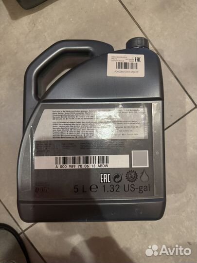 Масло моторное 5w30 mercedes 229 52