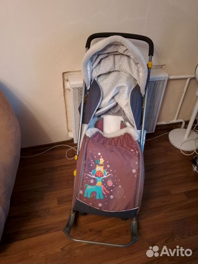 Коляска санки