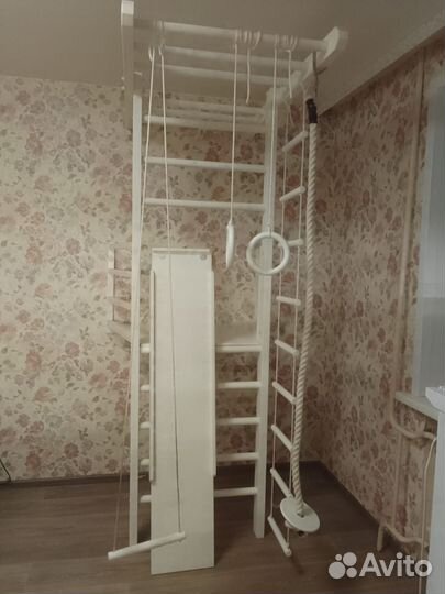Детская шведская стенка деревянная