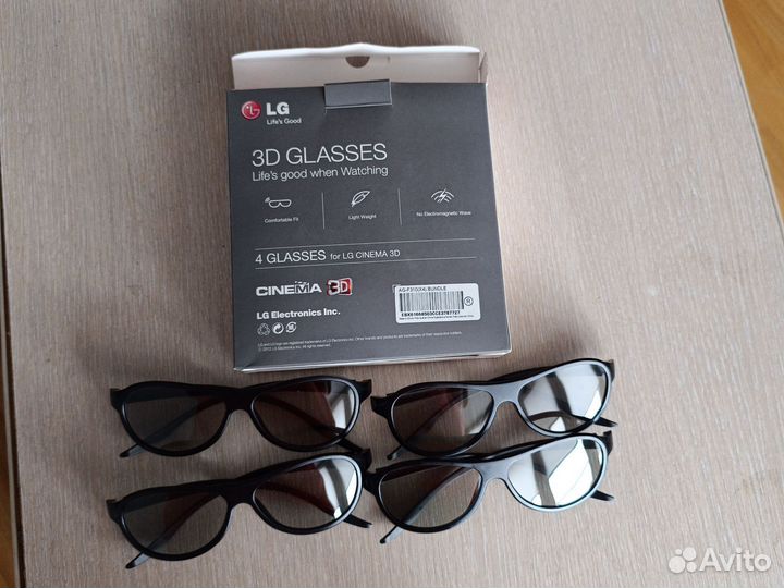 3D очки lg для телевизора