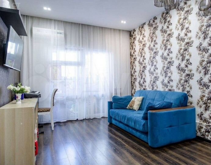 2-к. квартира, 50 м², 4/19 эт.