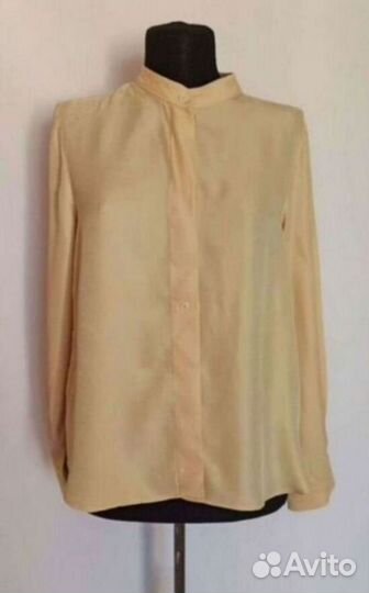 Шёлковые блузки Zara xs рубашка Zara