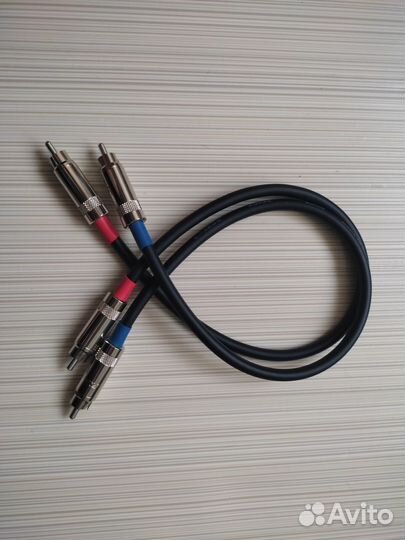 Межблочники пара RCA-RCA Canare (Japan)