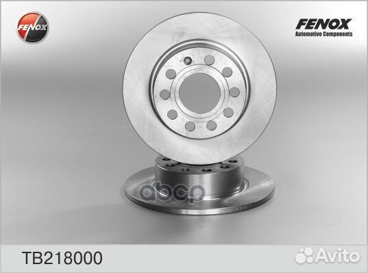 TB218000 диск тормозной задний Audi A3,Skoda O