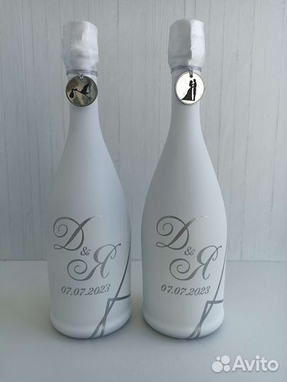 Свадебные бутылки