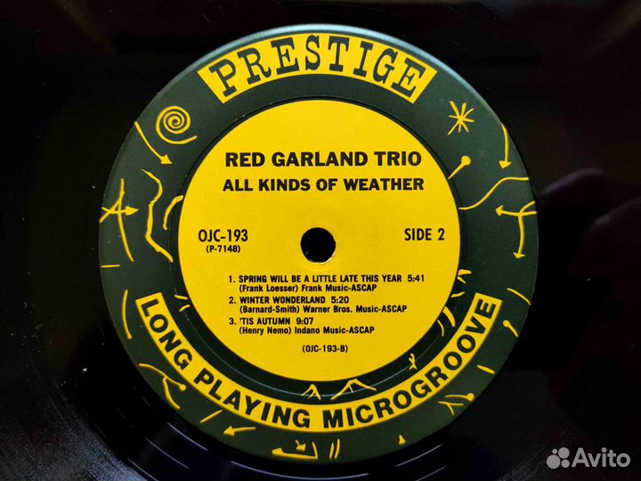 Red Garland – All Kinds Of Weather – US 1985