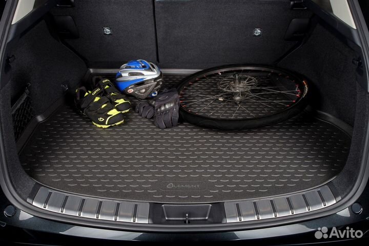 Коврик в багажник toyota Highlander 2010-2013, внед. кор. (полиуретан) / Тойота Хайлендер