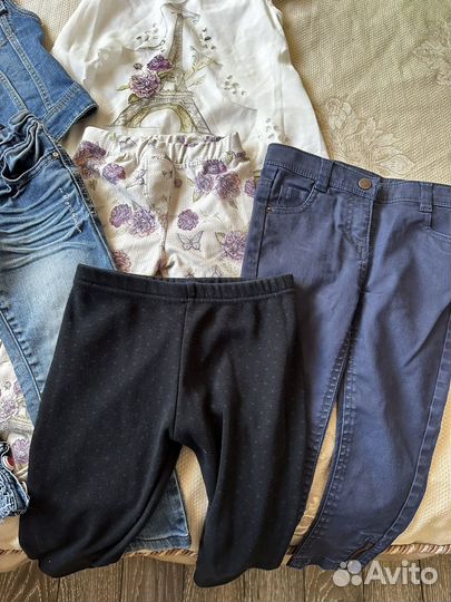Джинсы для девочки 98