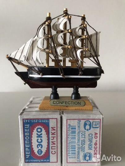 Модель парусника (мини)