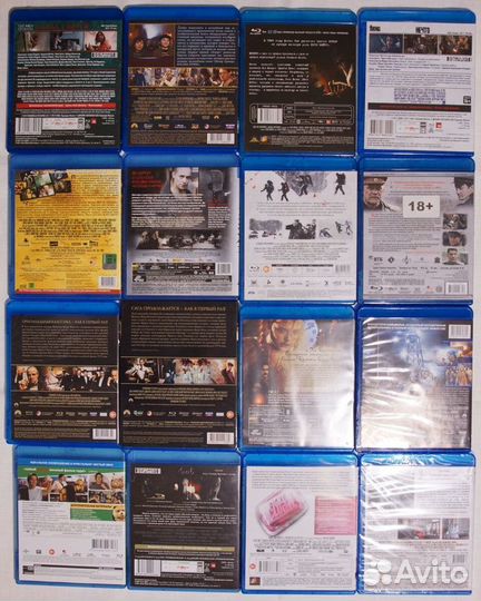Коллекция фильмов Blu-ray. BD-диски, 38 шт, Mint