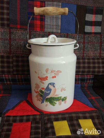 Бидон эмаль винтаж СССР