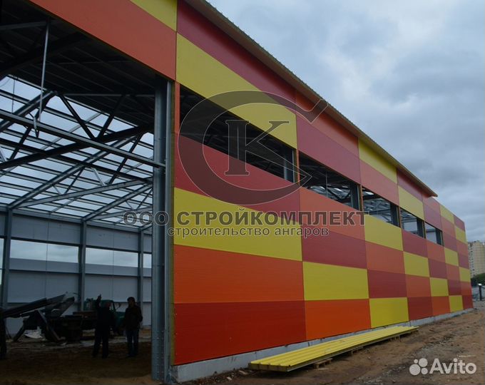 Быстровозвадимые здания ангары сто xc289