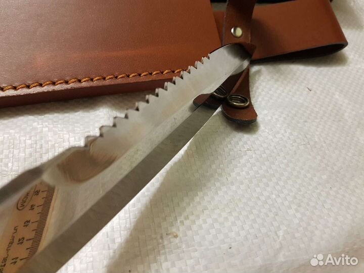 Нож походный с компасом