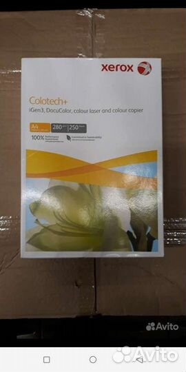 Бумага А4 Xerox Colotech+ 280гр/250 листов
