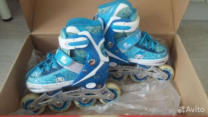 Ролики детские раздвижные размер 28-31