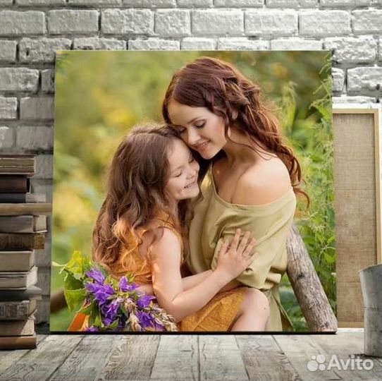 Портрет на холсте по фото