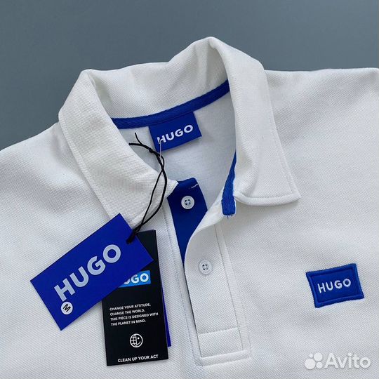 Свитшот Hugo boss на пуговицах белый