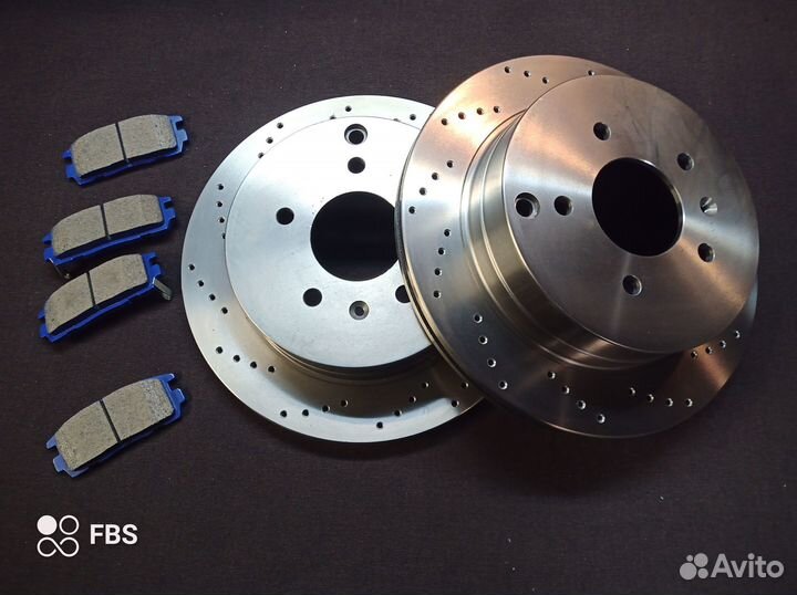 Задние тормозные диски opel antara + керамика