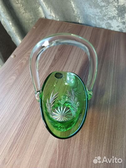 Конфетница цветная Богемия